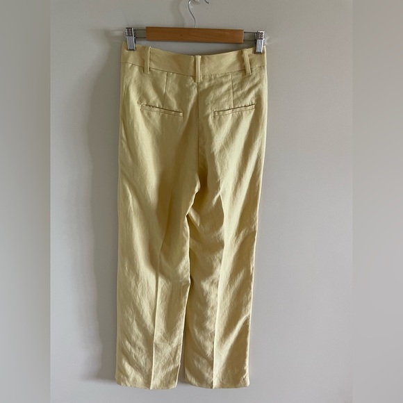 Aritzia Wilfred The Effortless Pant™ Linen Size 2 Wheat - Picture 4 of 11